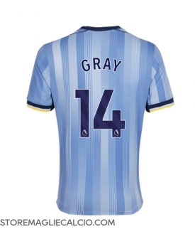 Tottenham Hotspur Archie Gray #14 Maglia Gara Trasferta Repliche 2024-25